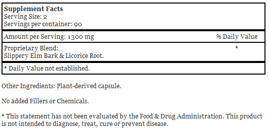 Soothing Digestion Supplement, 180 Capsules - Dr. Christopher's