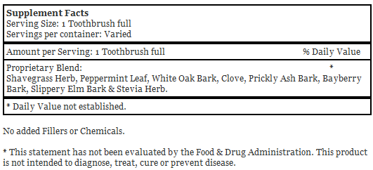 Herbal Tooth & Gum Powder, 2 oz - Dr. Christopher's