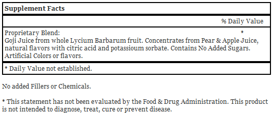 Goji Juice 32 oz. - Dr. Christopher's