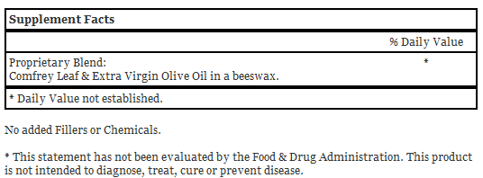Comfrey Ointment 2 oz. - Dr. Christopher's