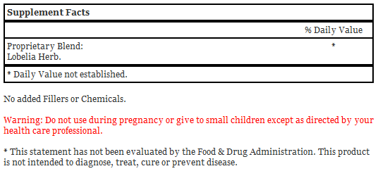 Lobelia Herb Vinegar Extract 1 oz. - Dr. Christopher's