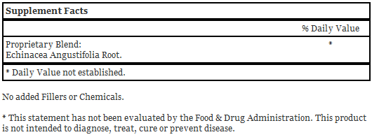 Echinacea Angustifolia Root Alcohol Extract 2 oz.  - Dr. Christopher's