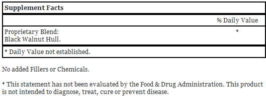 Black Walnut Hull Extract 2 oz. - Dr. Christopher's