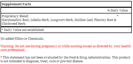 Lung & Bronchial Extract 2 oz. - Dr. Christopher's