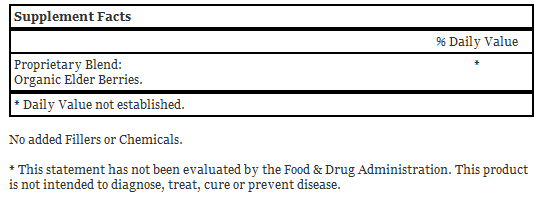 Elder Berry Extract 2 oz. - Dr. Christopher's