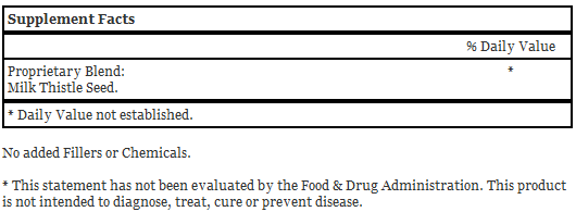 Milk Thistle Seed Extract 2 oz. - Dr. Christopher's