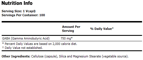 GABA 750mg