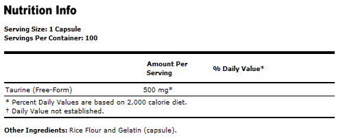 Taurine