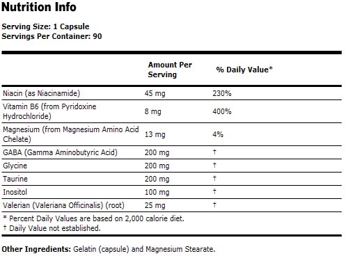 True Calm Amino Acid