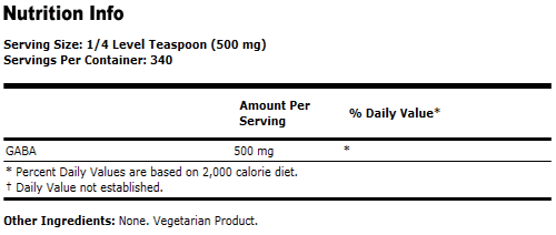 GABA Powder