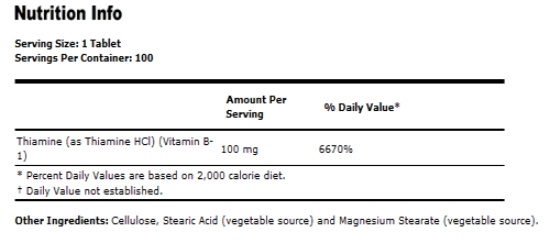 Vitamin B-1 ( Thiamine)