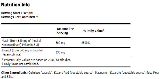 Flush-Free Niacin 500 mg