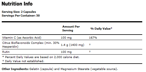 Bioflavonoid Capsules 700mg