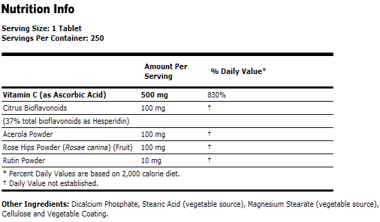 Vitamin C-500 Complex