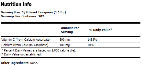 Calcium Ascorbate Powder