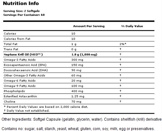 Krill Oil - 120 Softgels, NOW Foods