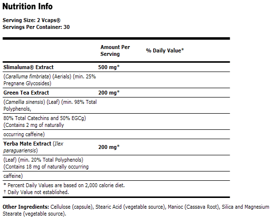 Slimaluma Plus - 60 VCaps, NOW Foods