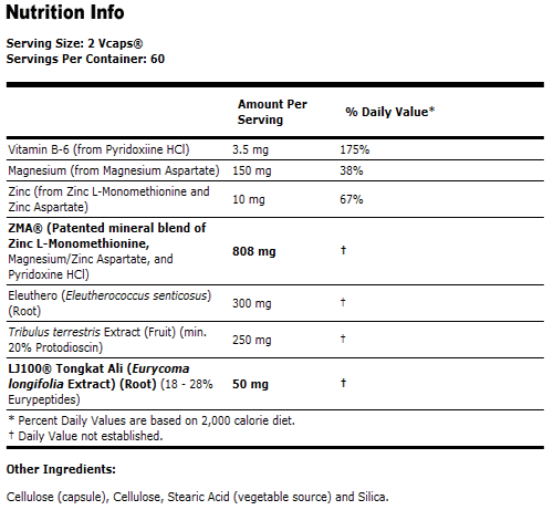 TestoJack 100 - 120 VCaps, NOW Foods