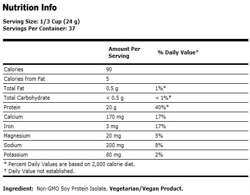 Soy Protein - 2 lbs., NOW Foods