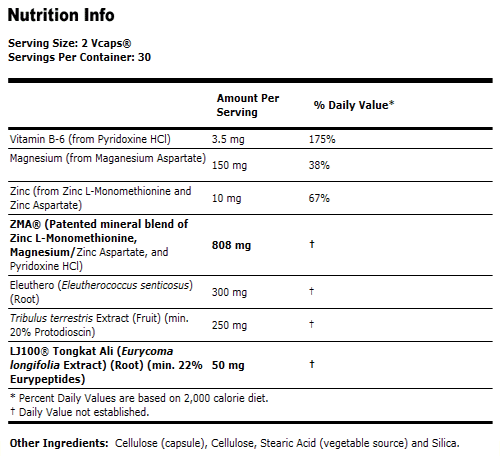 TestoJack 100- 60 VCaps, NOW Foods