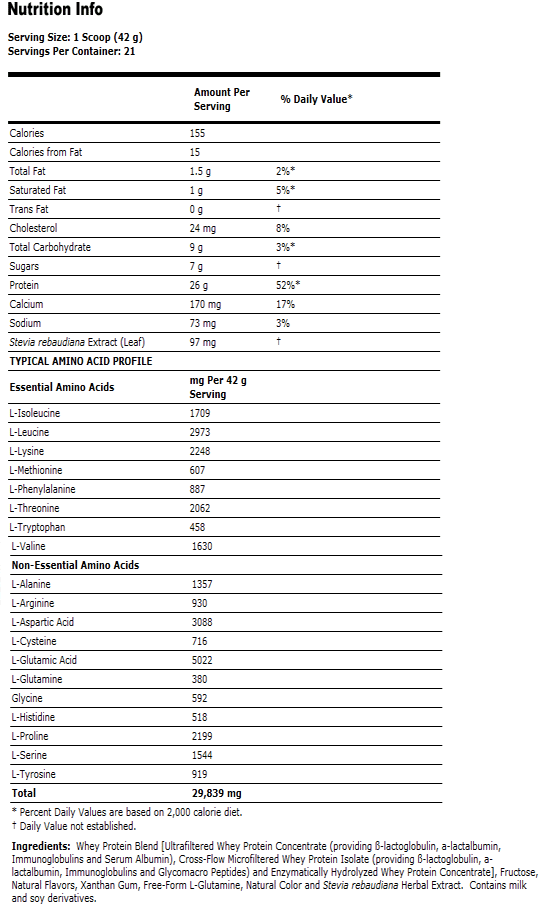 Whey Protein Strawberry - 2 lb, NOW Foods