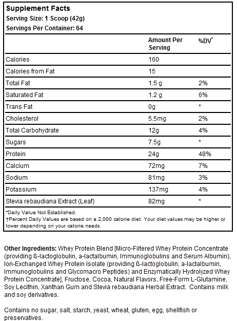 Whey Protein Dutch Chocolate - 6 lbs., NOW Foods