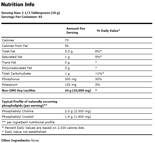 Lecithin Granules Non-GMO