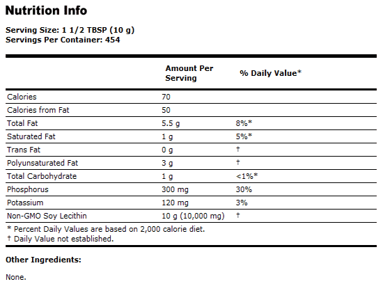 Lecithin Granules  ( Non-GMO ) - 10 lbs., NOW Foods