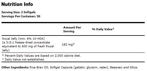Royal Jelly 300 mg
