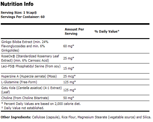 Brain Elevate Vegetarian