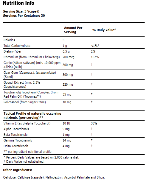 Cholesterol Support- 90 VCaps, NOW Foods