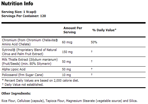 Sytrinol - 120 VCaps, NOW Foods