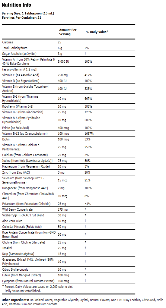 Liquid Multi Wild Berry