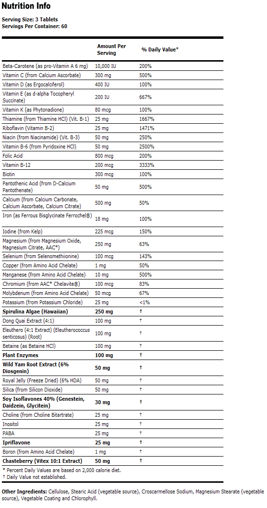 Eve Women's Multiple Vitamin - 180 Tabs, NOW Foods