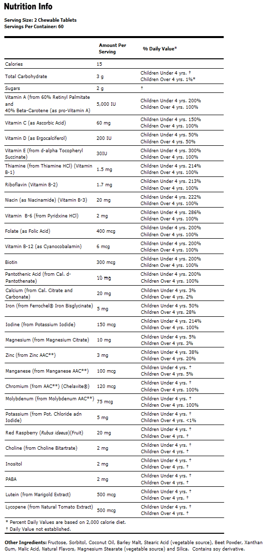 Kid Vits - Berry BlastMulti-Vitamin