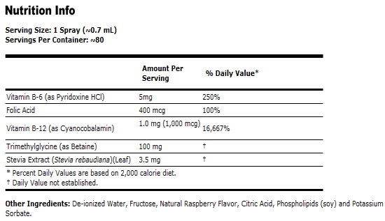 Vitamin B-12 Liposomal Spray - 2 oz., NOW Foods