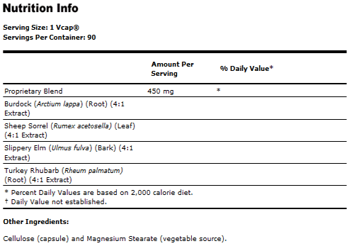 Ojibwa Herbal Extract 450 mg