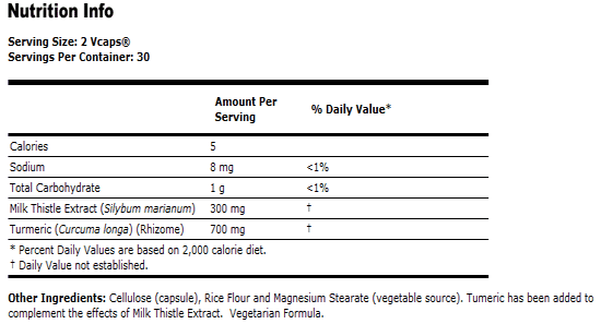 Silymarin Supplement Vegetarian