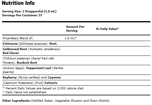 Echinacea & Goldenseal Supplement