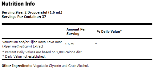 Kava Kava Extract