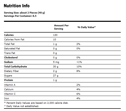 Pineapple Rings Dried