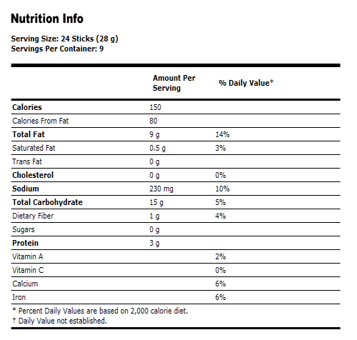 Sesame Sticks Cajun - 9 oz., NOW Foods