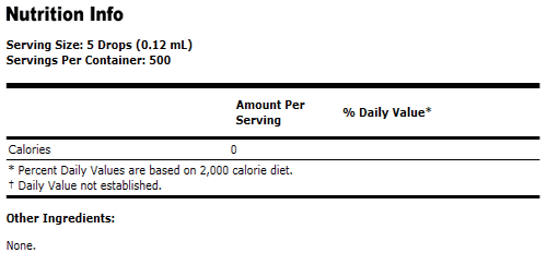 Liquid Lemon Stevia Extract - 2 oz., NOW Foods