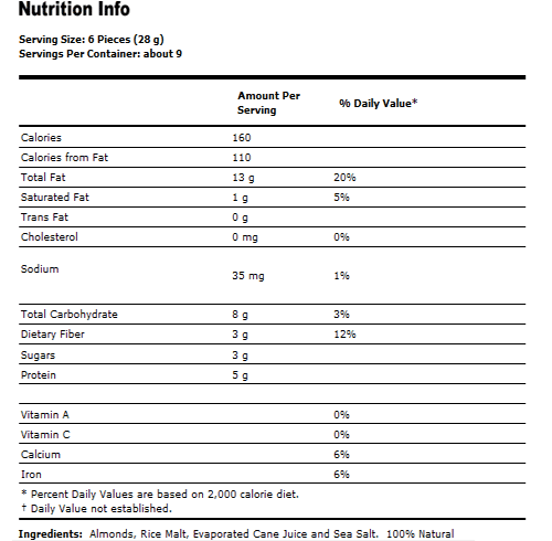 Crunchy Clusters Almond Crunch
