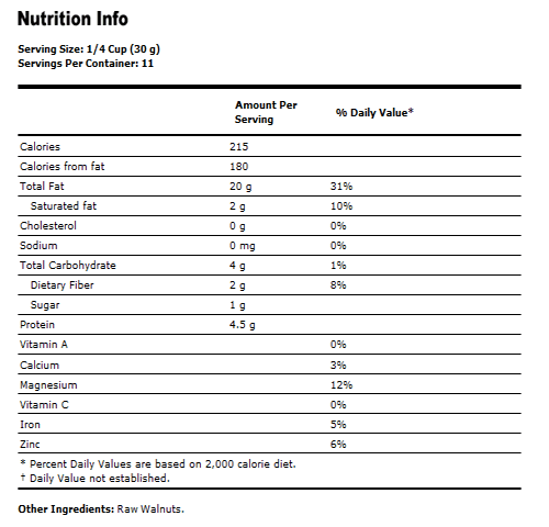 Walnuts Halves & Pieces,Raw