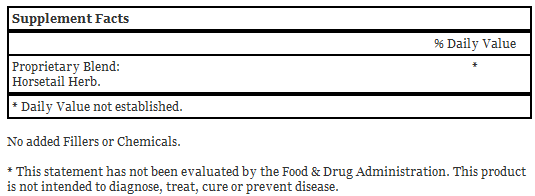 Horsetail Herb, 100 Capsules - Dr. Christopher's