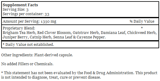 Metaburn Herbal Weight Supplement, 100 Capsules - Dr. Christopher's