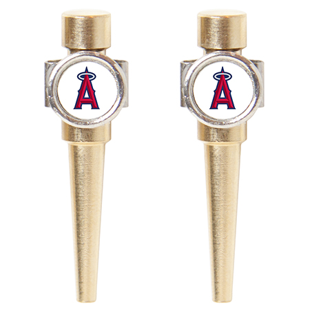 Anaheim Angels Baseball Cribbage Pegs in Brass