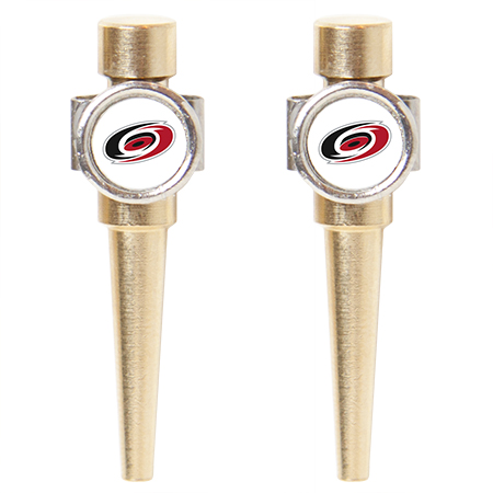 Carolina Hurricanes NHL Cribbage Pegs in Brass