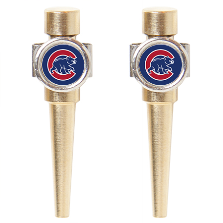 Chicago Cubs Cribbage Pegs in Brass